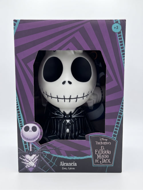 Alcancía De Jack Skellington Plástico Decoración Halloween Y Calavera
