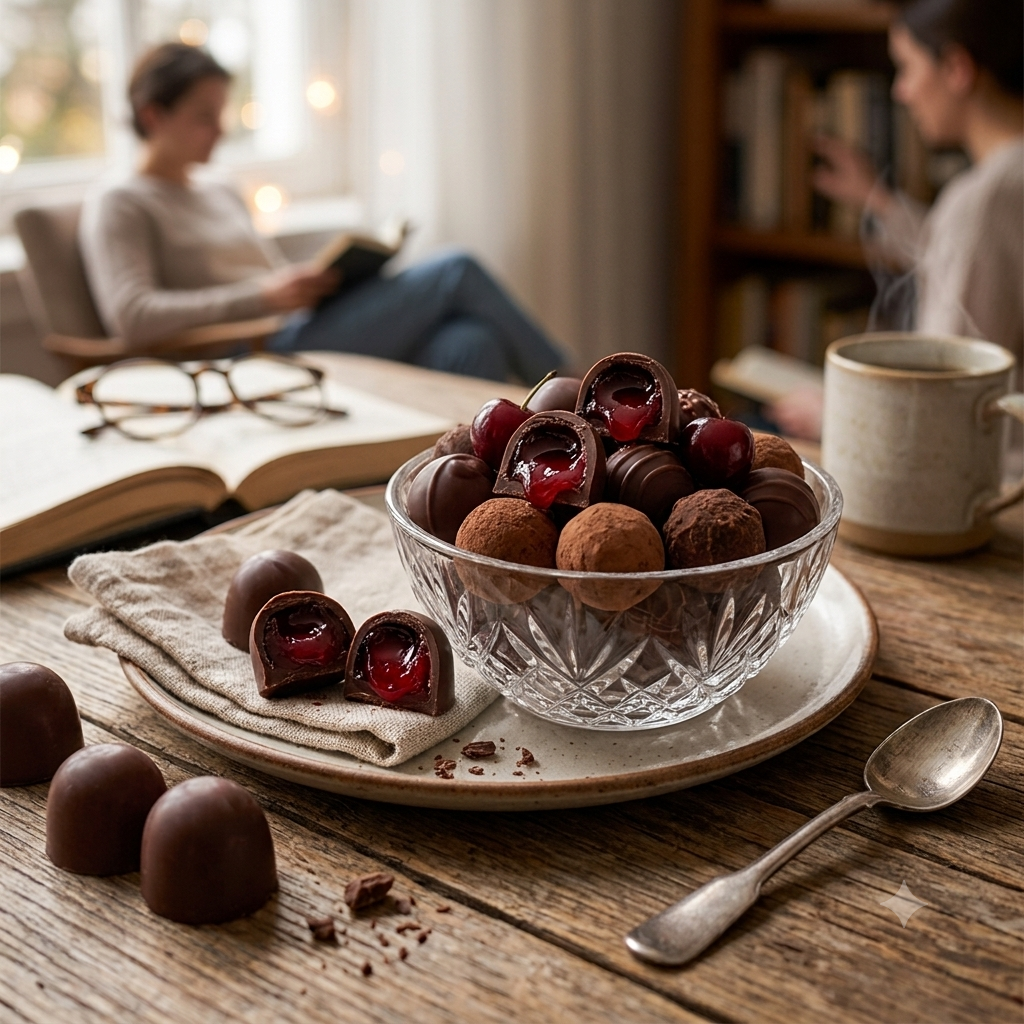 Ceretzza Bombón Sabor Chocolate con Cereza al Licor 100 Piezas | Dulce de Mayoreo