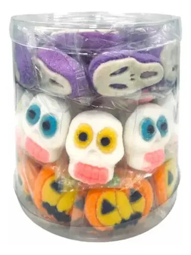 Malvaviscos y Gomitas Surtidas 500g | Dulces para Halloween y Día de Muertos