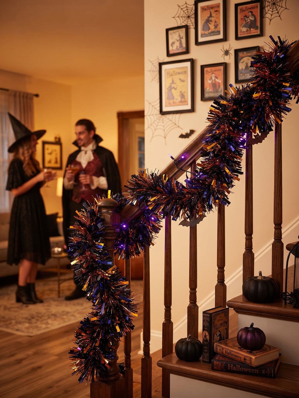 Rollo de Escarcha Halloween 20 Metros Naviplastic | Decoración Terrorífica