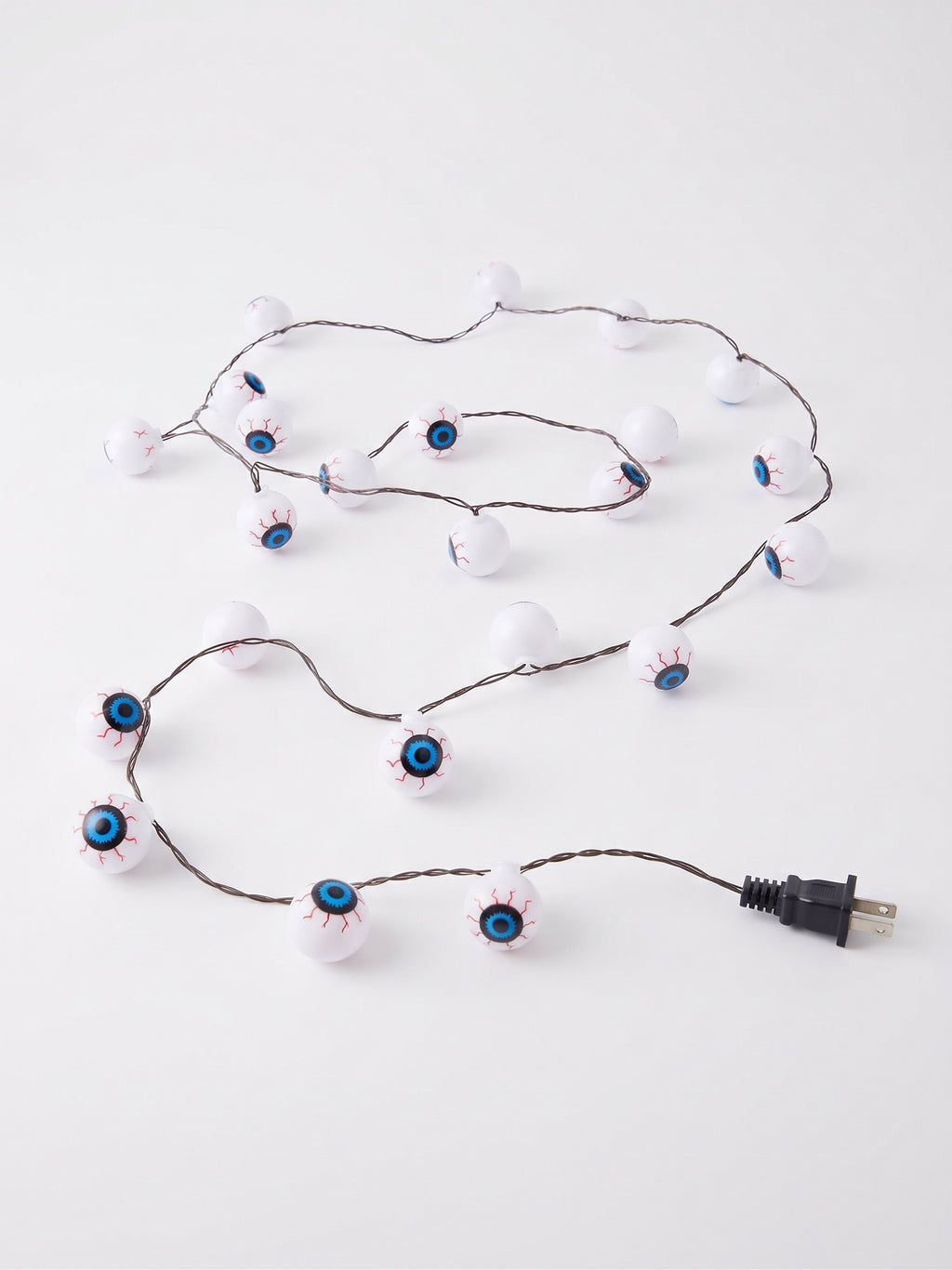 Halloween Guirnalda De Luces Led Ojo Fiesta Decoracion 20l Blanco