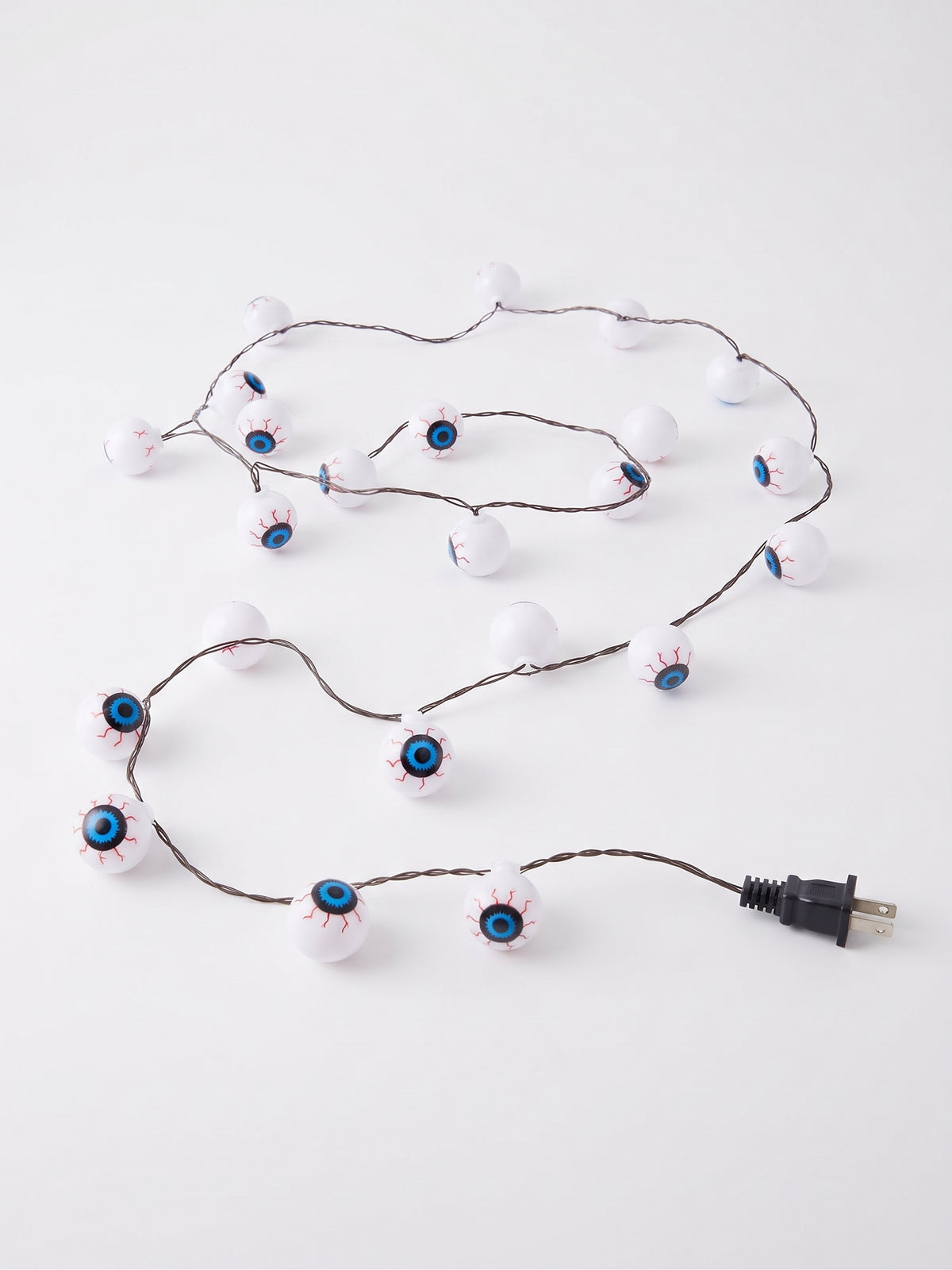 Halloween Guirnalda De Luces Led Ojo Fiesta Decoracion 20l Blanco