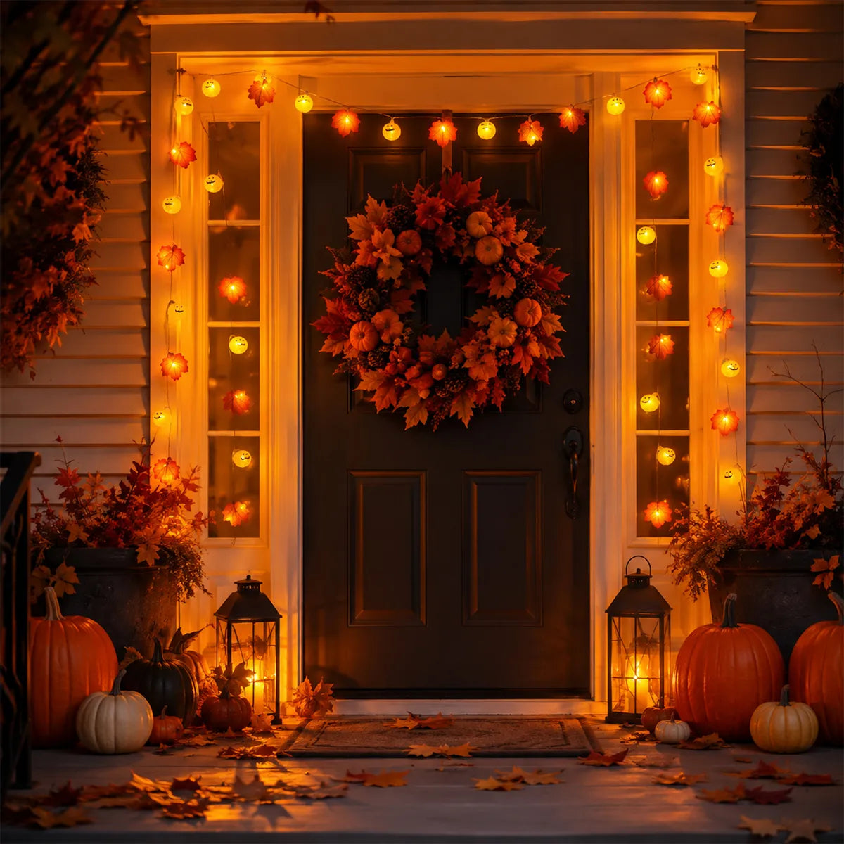 Guirnalda de Luces LED 3 Metros Forma de Calabaza | Halloween