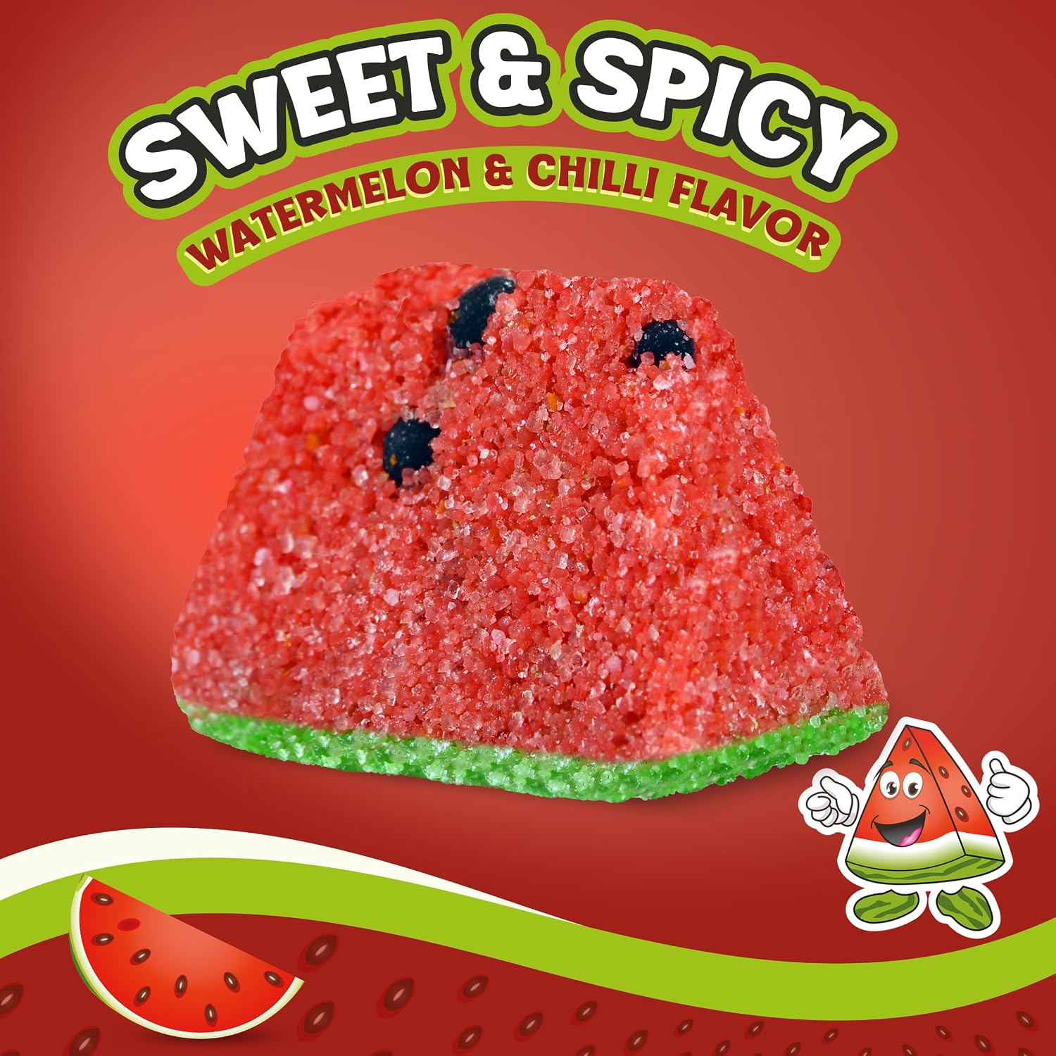 Zandiitas Vitrolero 200 Piezas Sabor Sandía (900g) | Dulces por Mayoreo