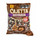 Cajetta Cajeta Envinada De La Rosa 100 Piezas | Bombon sabor Chocolate |  Dulce Mayoreo