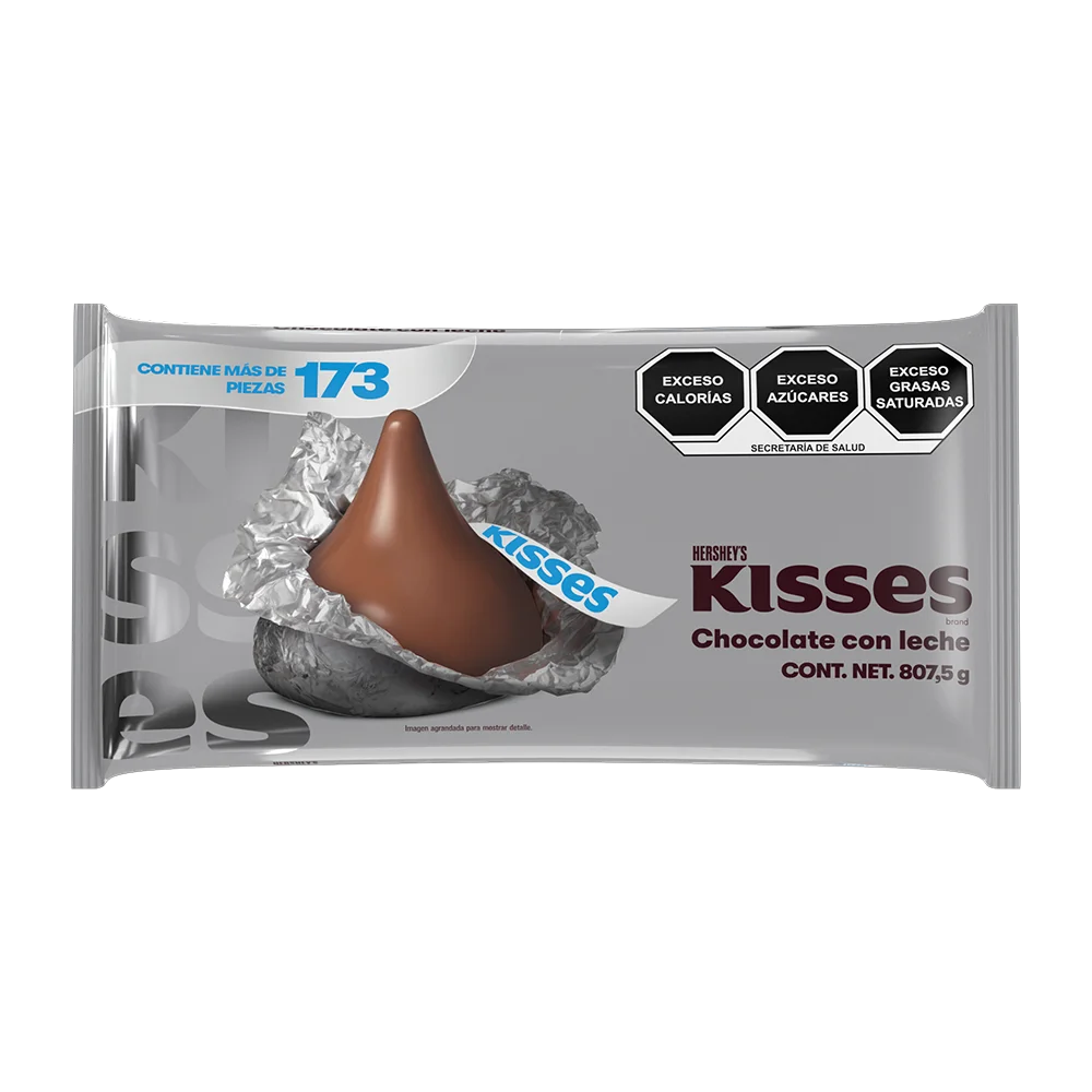 Chocolates Hershey's Kisses de Leche 807.5g | Bolsa Grande para Eventos